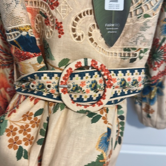 FARM RIO Delicate Garden Lace Sand Romper (NWT) Size M - Picture 15 of 15